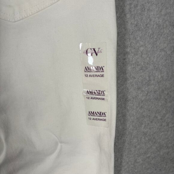 Gloria Vanderbilt Jeans 12‎ Amanda Beach Slimming Shaping Vacation Resort Cruise - Picture 9 of 11